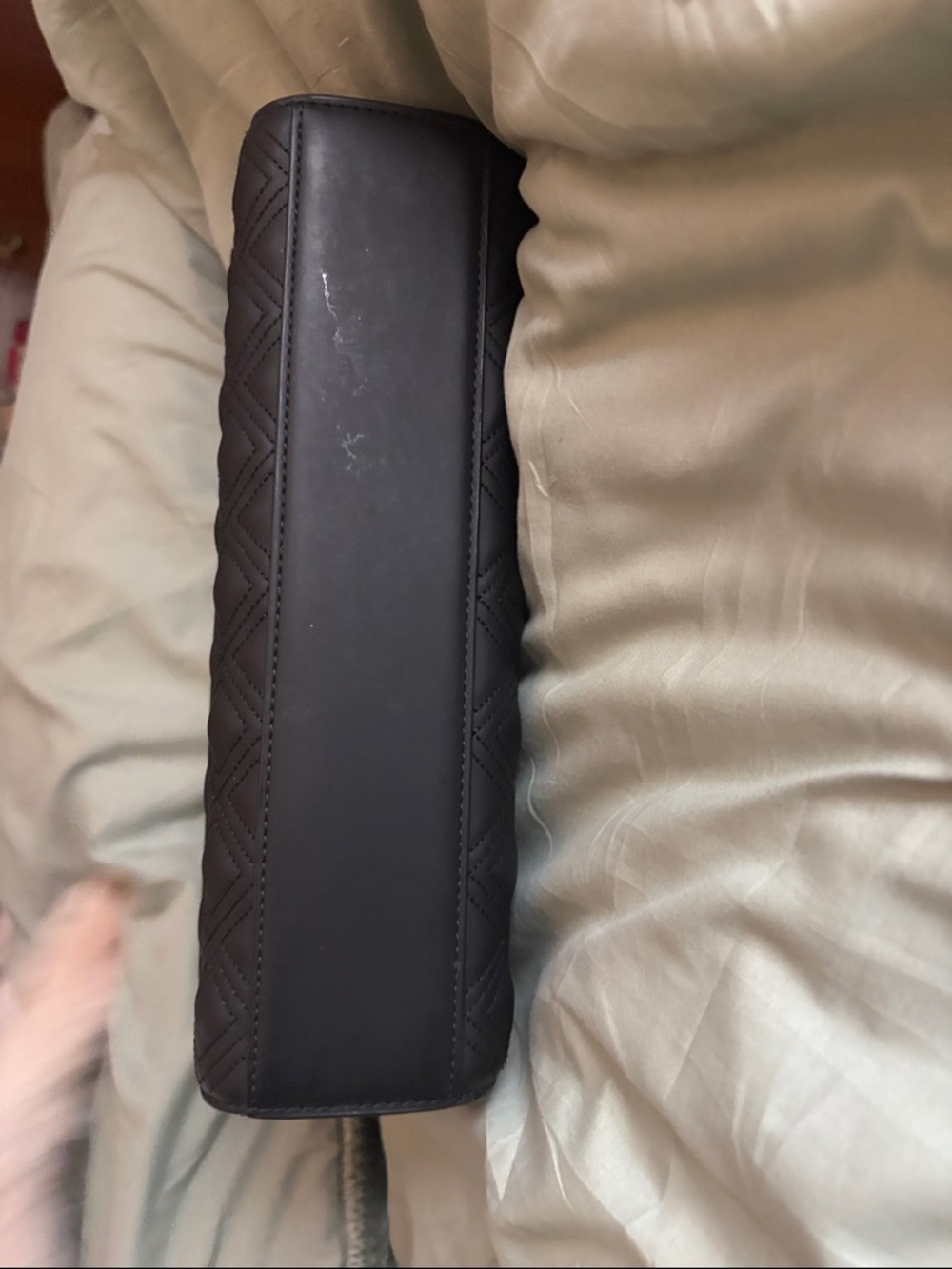 Black Quilted Leather Bag - Picture 11 of 14